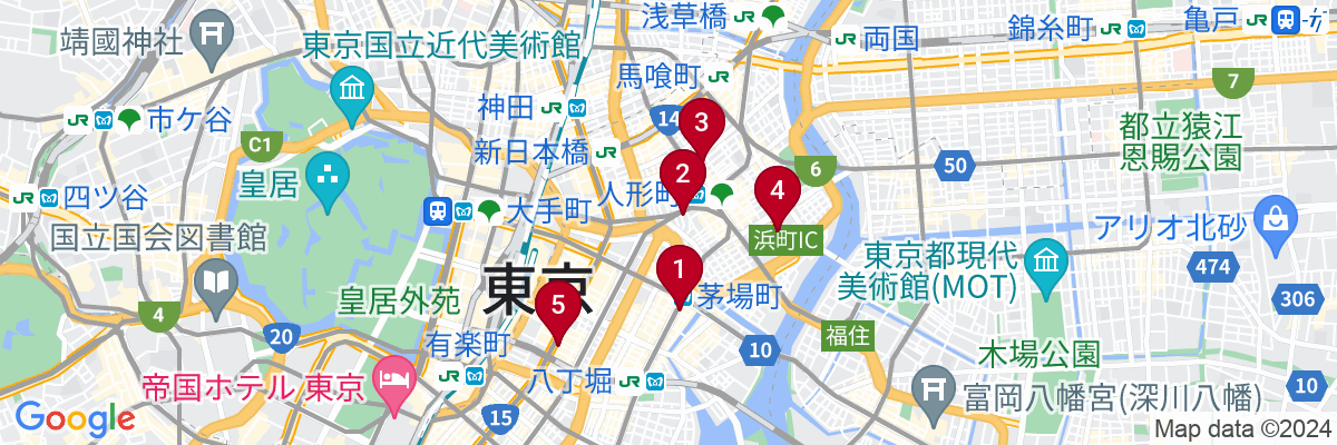 格安ビジネスホテル 東京駅周辺でシングル5000円以下