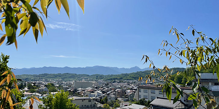 松本十帖：客室からの眺め