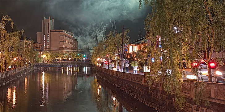 城崎温泉花火２