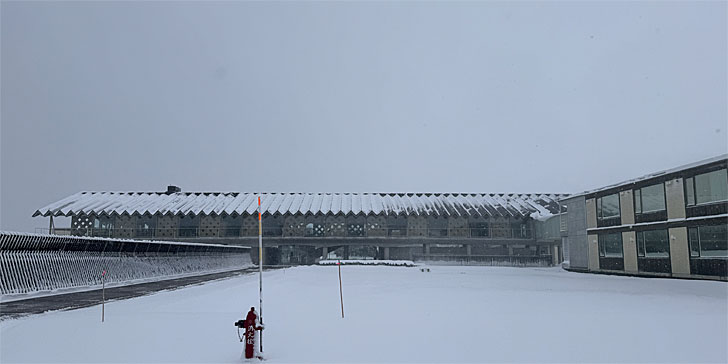 冬のスイデンテラス