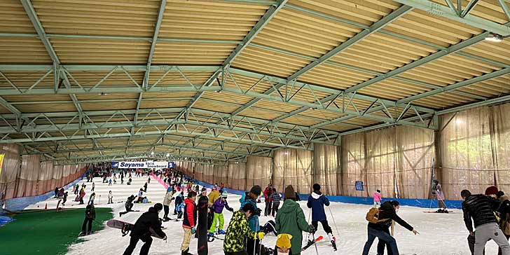 狭山スキー場全景