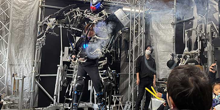 スケルトニクス デモンストレーション