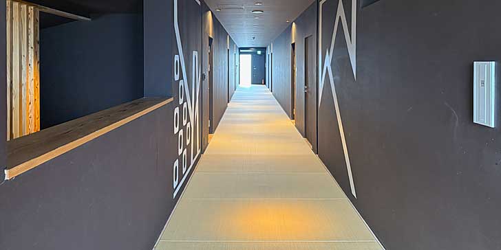 山形座 瀧波 廊下