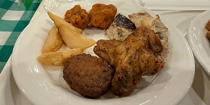 ホテルグリーンプラザ上越夕食