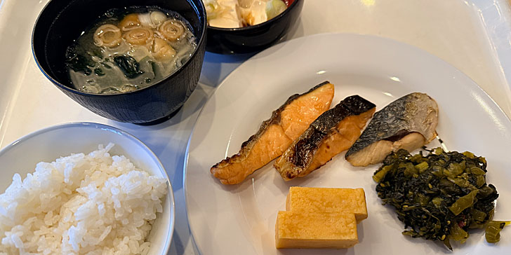 ホテルグリーンプラザ上越朝食