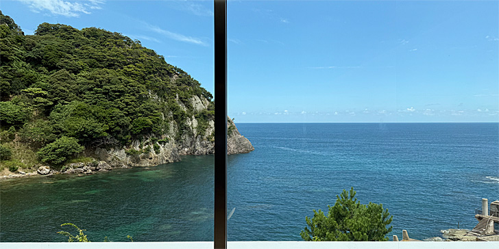 日和山海岸全景