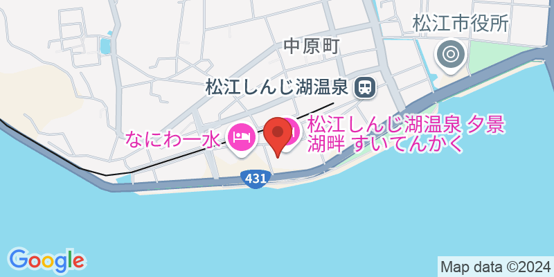 松江しんじ湖温泉 夕景湖畔 すいてんかくの予約状況 宿まり