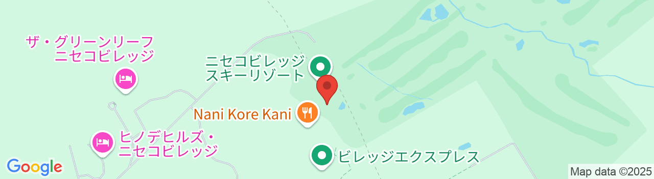 ヒルトンニセコビレッジの地図